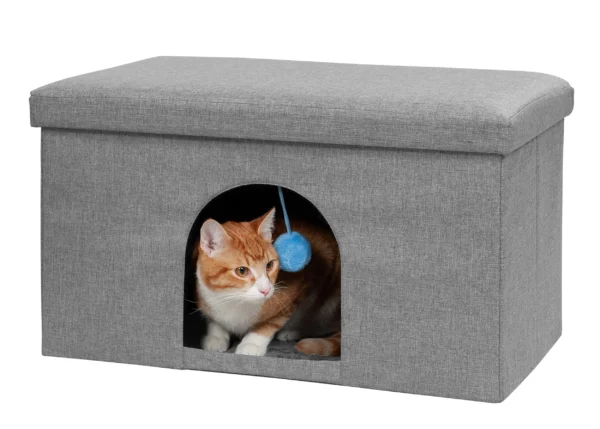 Pet House Footstool Ottoman Hideaway - Image 28