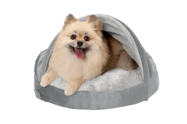 Snuggery Burrow Dog Bed - Microvelvet - Image 32