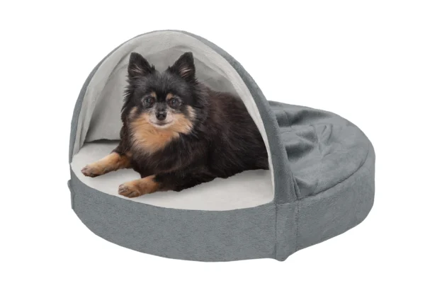 Snuggery Burrow Dog Bed - Microvelvet - Image 48