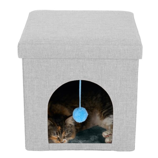 Pet House Footstool Ottoman Hideaway - Image 2