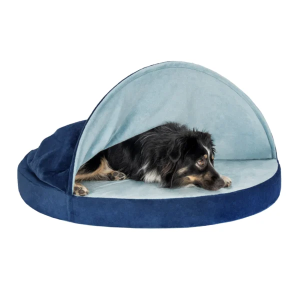 Snuggery Burrow Dog Bed - Microvelvet - Image 62