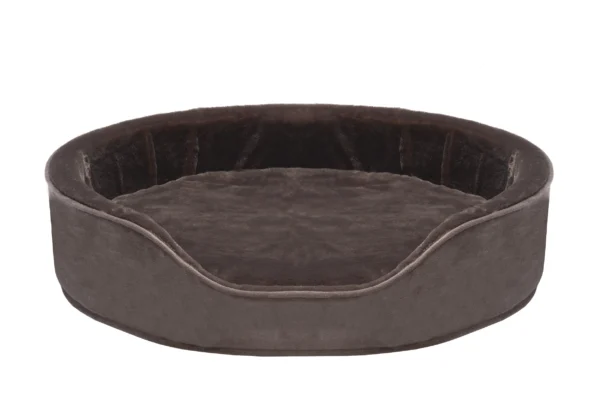 Oval Dog Bed - Plush & Velvet - Image 12