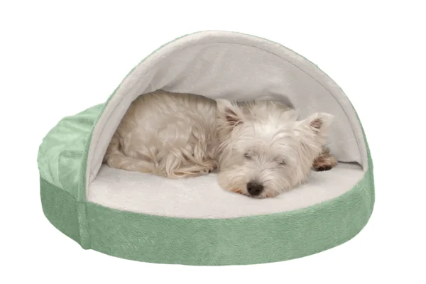 Snuggery Burrow Dog Bed - Microvelvet - Image 57