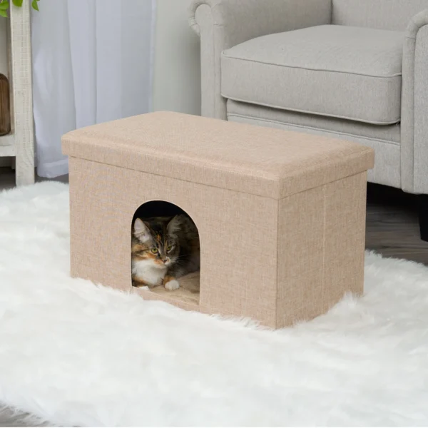 Pet House Footstool Ottoman Hideaway - Image 48