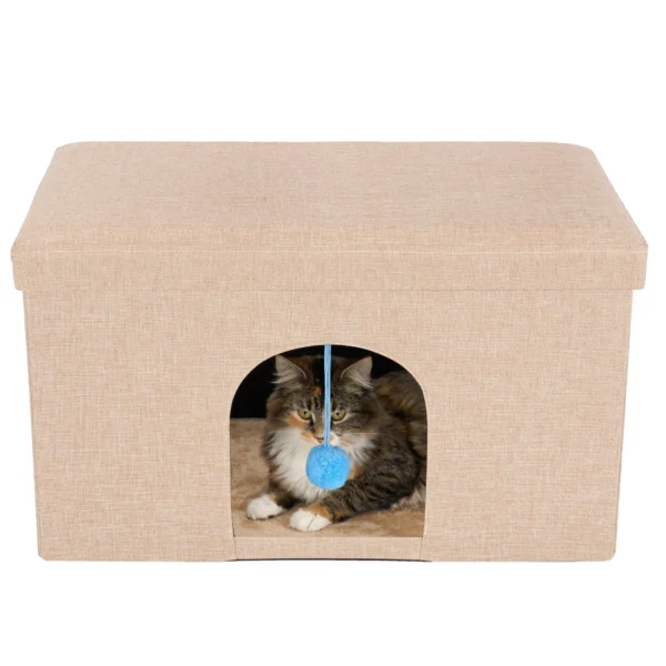 Pet House Footstool Ottoman Hideaway - Image 50