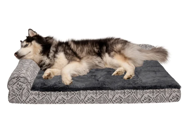Deluxe Chaise Lounge Dog Bed - Southwest Kilim - Image 51