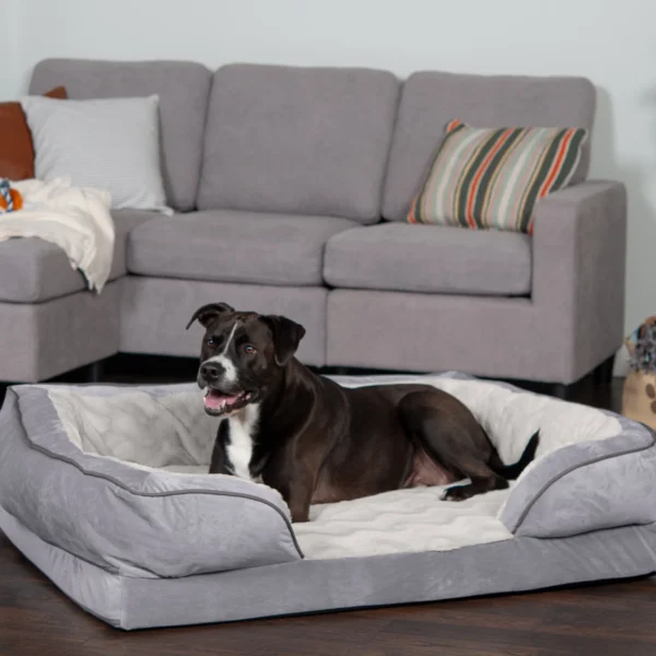 Sofa Dog Bed - Velvet Waves Perfect Comfort - Image 9