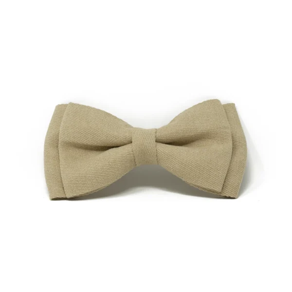 Bow Tie - Cream Beige - Image 2