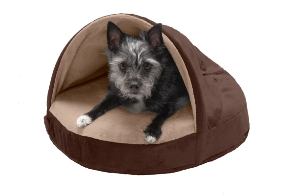 Snuggery Burrow Dog Bed - Microvelvet - Image 52