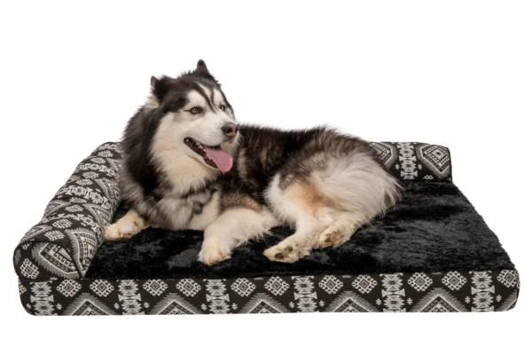 Deluxe Chaise Lounge Dog Bed - Southwest Kilim - Image 39