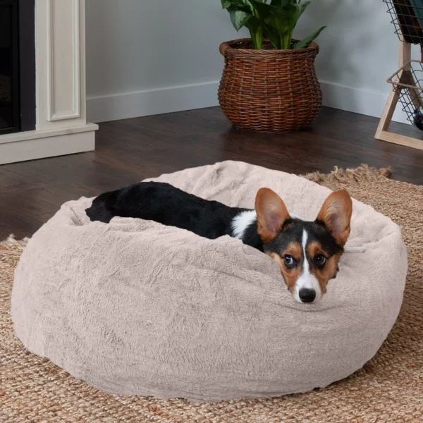 Plush Ball Dog Bed - Image 9