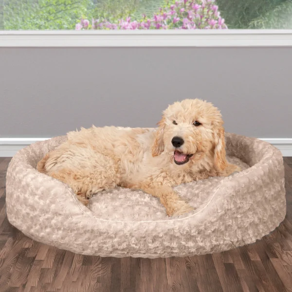 Oval Dog Bed - Ultra Plush - Image 3