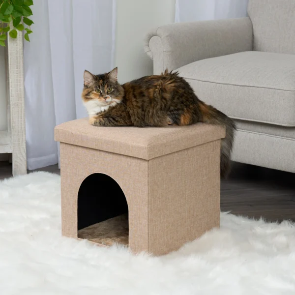 Pet House Footstool Ottoman Hideaway - Image 35