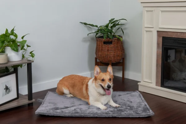 Faux Fur Self-Warming Pet Bed Mat - Image 11
