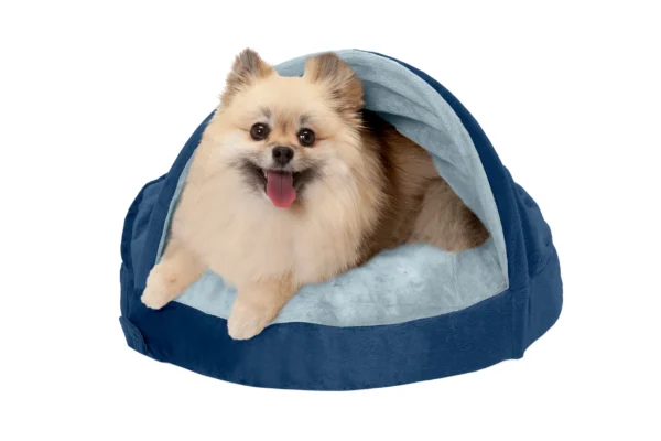 Snuggery Burrow Dog Bed - Microvelvet - Image 28