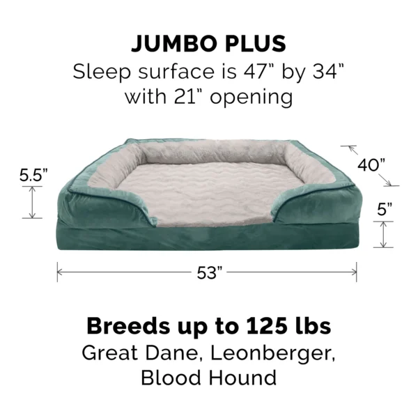 Sofa Dog Bed - Velvet Waves Perfect Comfort - Image 17