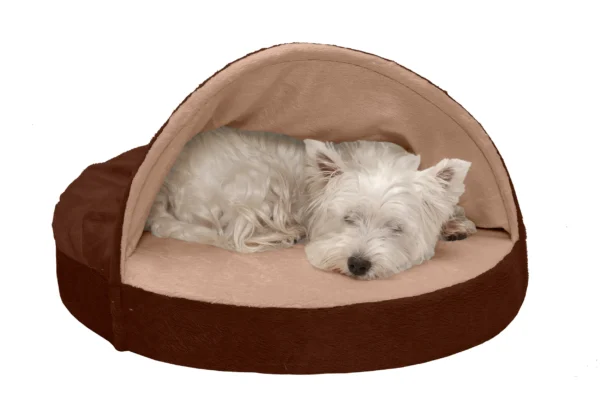 Snuggery Burrow Dog Bed - Microvelvet - Image 53