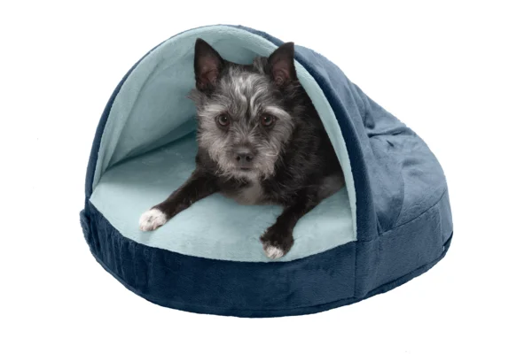 Snuggery Burrow Dog Bed - Microvelvet - Image 60