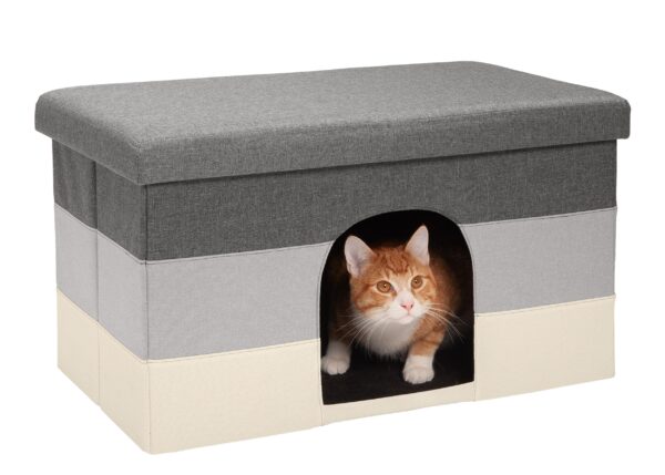 Pet House Footstool Ottoman Hideaway - Image 20