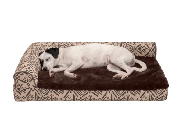 Deluxe Chaise Lounge Dog Bed - Southwest Kilim - Image 57