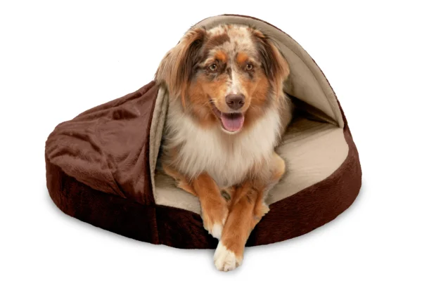 Snuggery Burrow Dog Bed - Microvelvet - Image 2