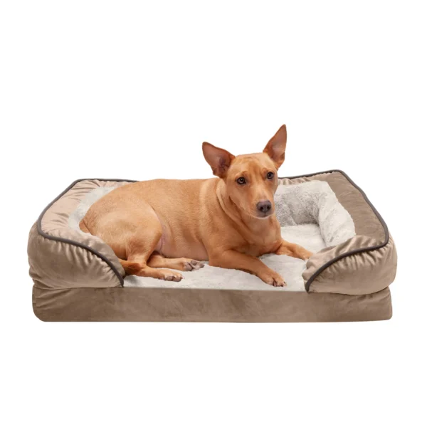 Sofa Dog Bed - Velvet Waves Perfect Comfort - Image 8