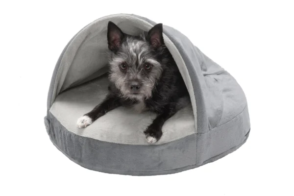 Snuggery Burrow Dog Bed - Microvelvet - Image 64