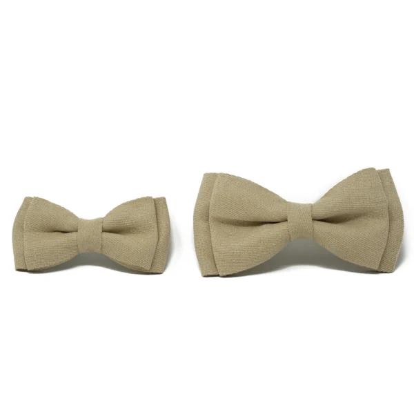 Bow Tie - Cream Beige - Image 3