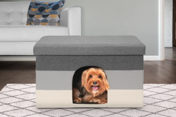 Pet House Footstool Ottoman Hideaway - Image 45