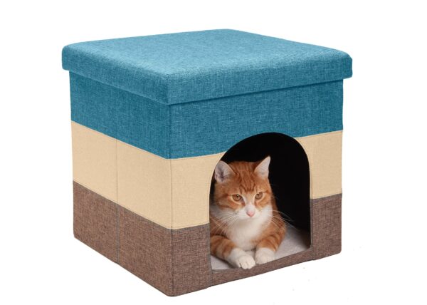 Pet House Footstool Ottoman Hideaway - Image 10