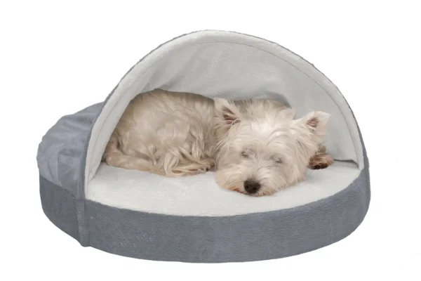 Snuggery Burrow Dog Bed - Microvelvet - Image 65