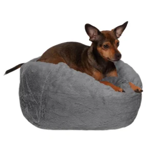 Plush Ball Dog Bed