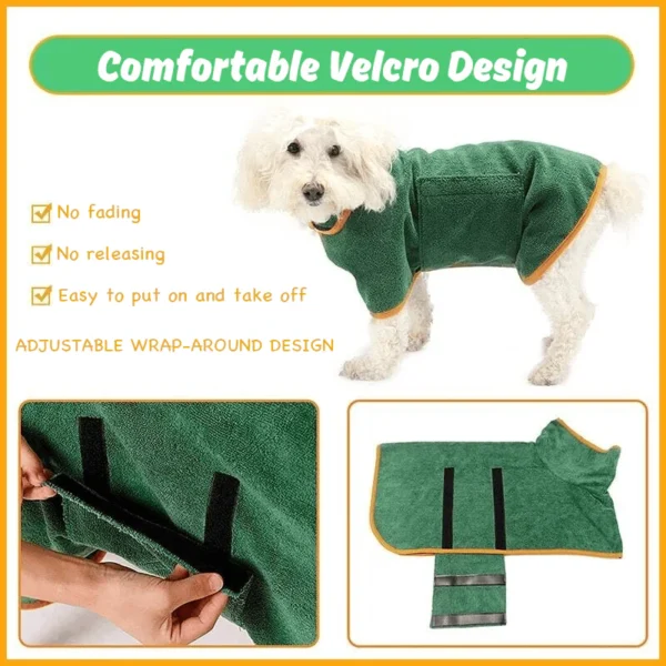 🔥New Year Sale 49% OFF🔥Super absorbent Pet Bathrobe - Image 6