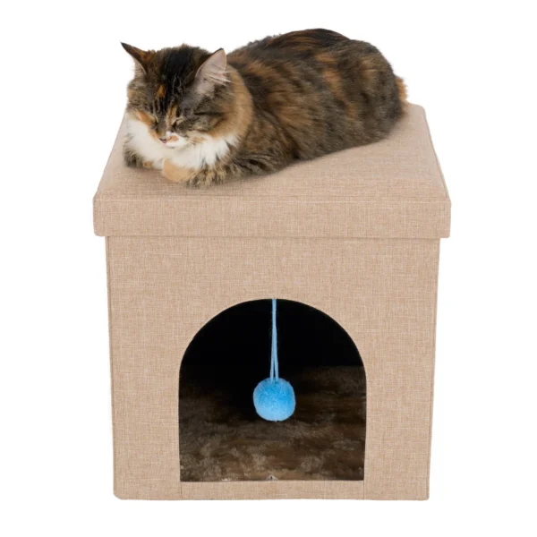 Pet House Footstool Ottoman Hideaway - Image 6