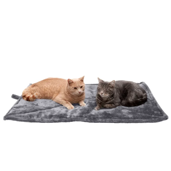 Faux Fur Self-Warming Pet Bed Mat