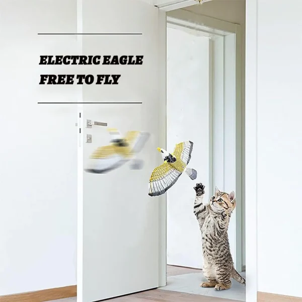 ✨49% OFF - Automatic Moving Simulation Bird Interactive Cat Toy for Indoor Cats - Image 7