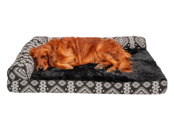 Deluxe Chaise Lounge Dog Bed - Southwest Kilim - Image 56