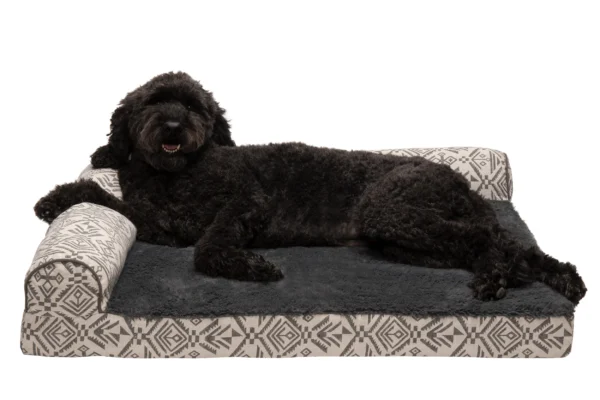 Deluxe Chaise Lounge Dog Bed - Southwest Kilim - Image 49