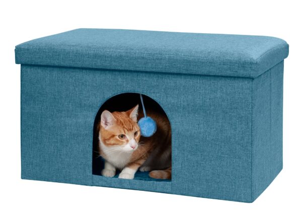 Pet House Footstool Ottoman Hideaway - Image 24