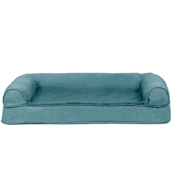 Sofa Dog Bed - Plush & Suede - Image 19
