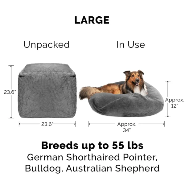 Plush Ball Dog Bed - Image 15
