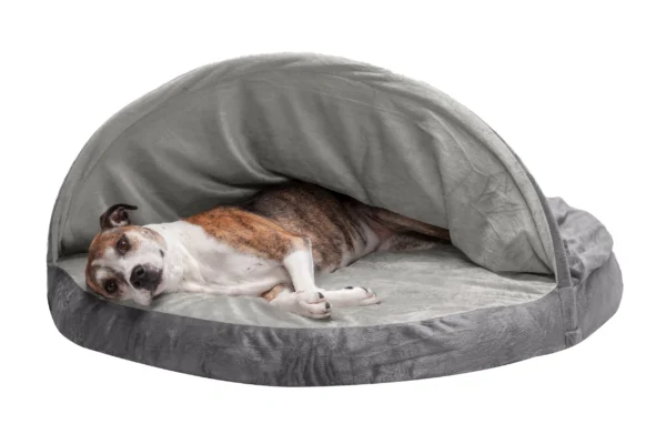 Snuggery Burrow Dog Bed - Microvelvet - Image 66