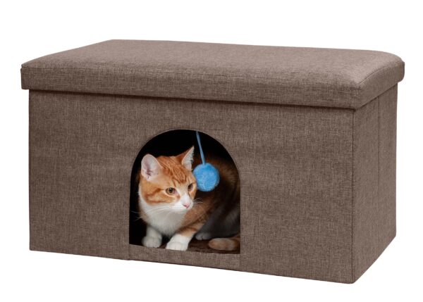 Pet House Footstool Ottoman Hideaway - Image 40