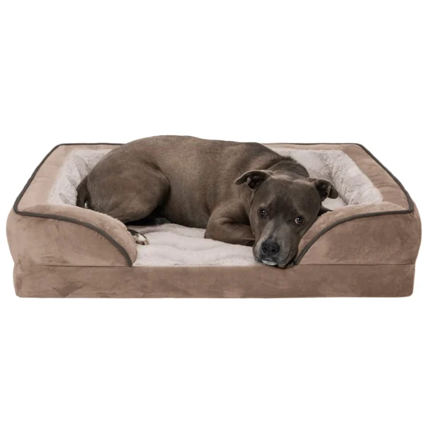 Sofa Dog Bed - Velvet Waves Perfect Comfort - Image 10