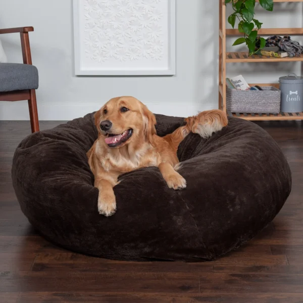 Plush Ball Dog Bed - Image 3