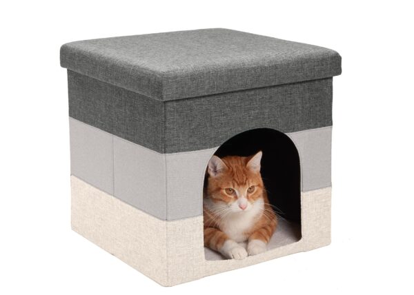 Pet House Footstool Ottoman Hideaway - Image 18