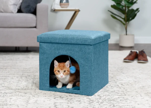 Pet House Footstool Ottoman Hideaway - Image 21