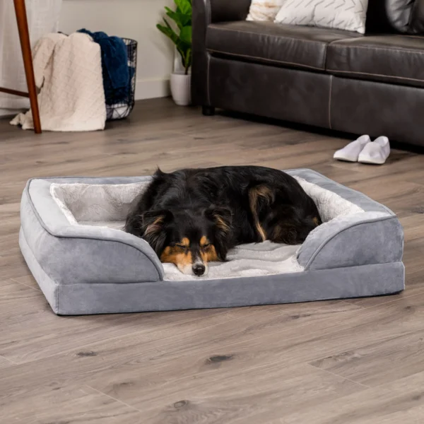 Sofa Dog Bed - Velvet Waves Perfect Comfort - Image 5