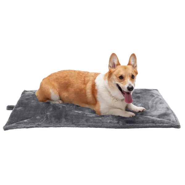 Faux Fur Self-Warming Pet Bed Mat - Image 3