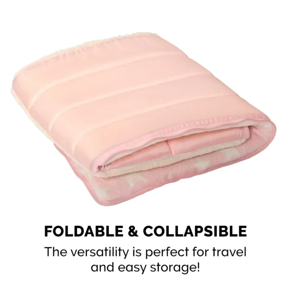 Fleece Snuggle Hideout Pet Bed - Fleece & Faux Fur - Image 9